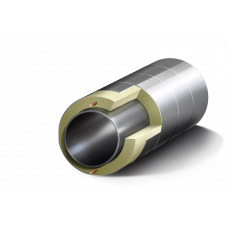 Изоляция давальческой трубы ППУ ОЦ тип 2 57х140 мм