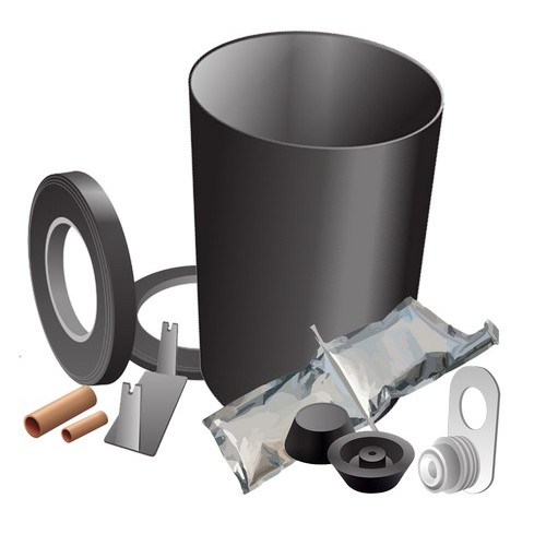 Комплект изоляции стыков в полиэтиленовой оболочке КЗС(т) 133х225х500 мм ГОСТ 30732-2020