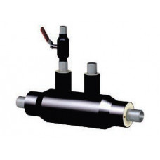 Кран шаровой с воздушником ППУ ОЦ тип 2 Ст10 LD 32х32х4,5х2100 мм ГОСТ 10704-91