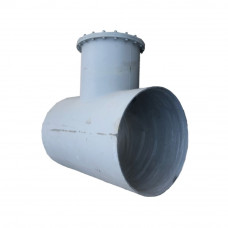 Тройник в ВУС изоляции с ЦПП равнопроходный 100х108х4 мм ГОСТ 17376-2001
