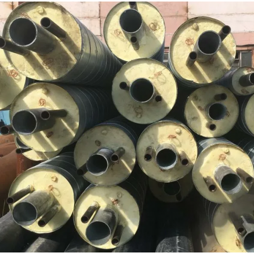 Труба в ППУ изоляции со спутником в полиэтиленовой оболочке тип 1 Ст10 Ду32 108х3,5 мм ГОСТ 10704-91